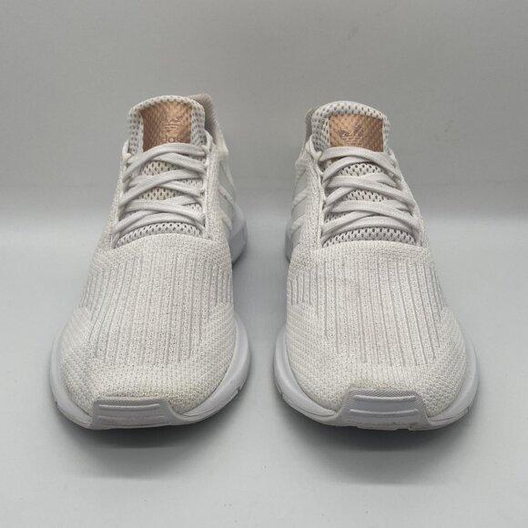 Adidas Swift Run Shoes Womens Sz 7 White EG9492‎ Knit Athletic Running Sneakers - Picture 2 of 12